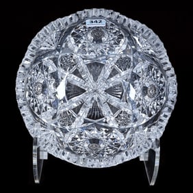 Bowl, American Brilliant Cut Glass