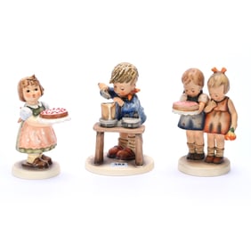 (3) Hummel Figurines