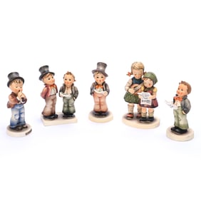 (5) Hummel Figurines