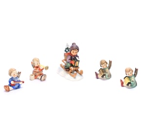 (5) Hummel Figurines
