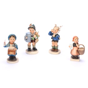(4) Hummel Figurines