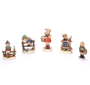 (5) Hummel Figurines