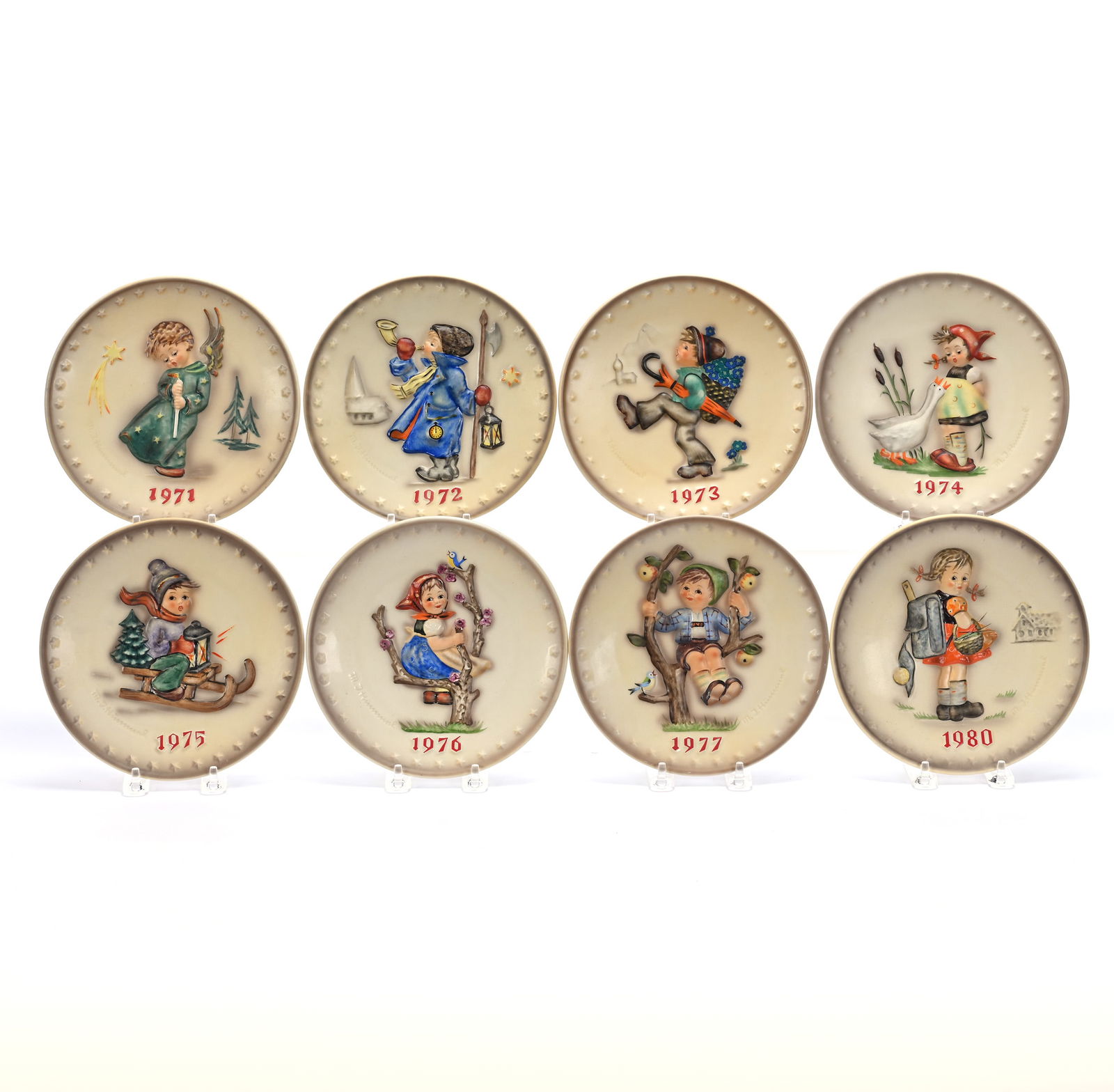 (8) Hummel Plates (1 of 3)