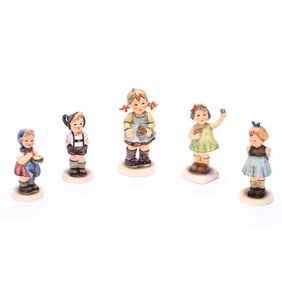 (5) Hummel Figurines In Original Boxes