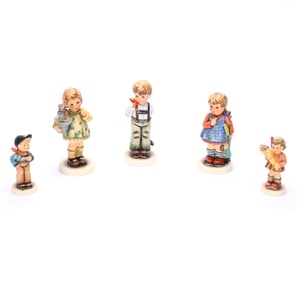 (5) Hummel Figurines In Original Boxes