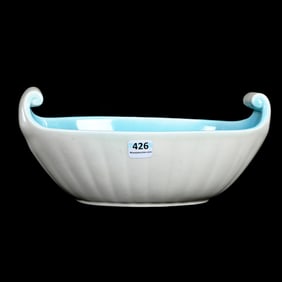 Oval Bowl Marked Rookwood #2847 Art Pottery, Dated 1927