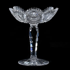 Compote, American Brilliant Cut Glass