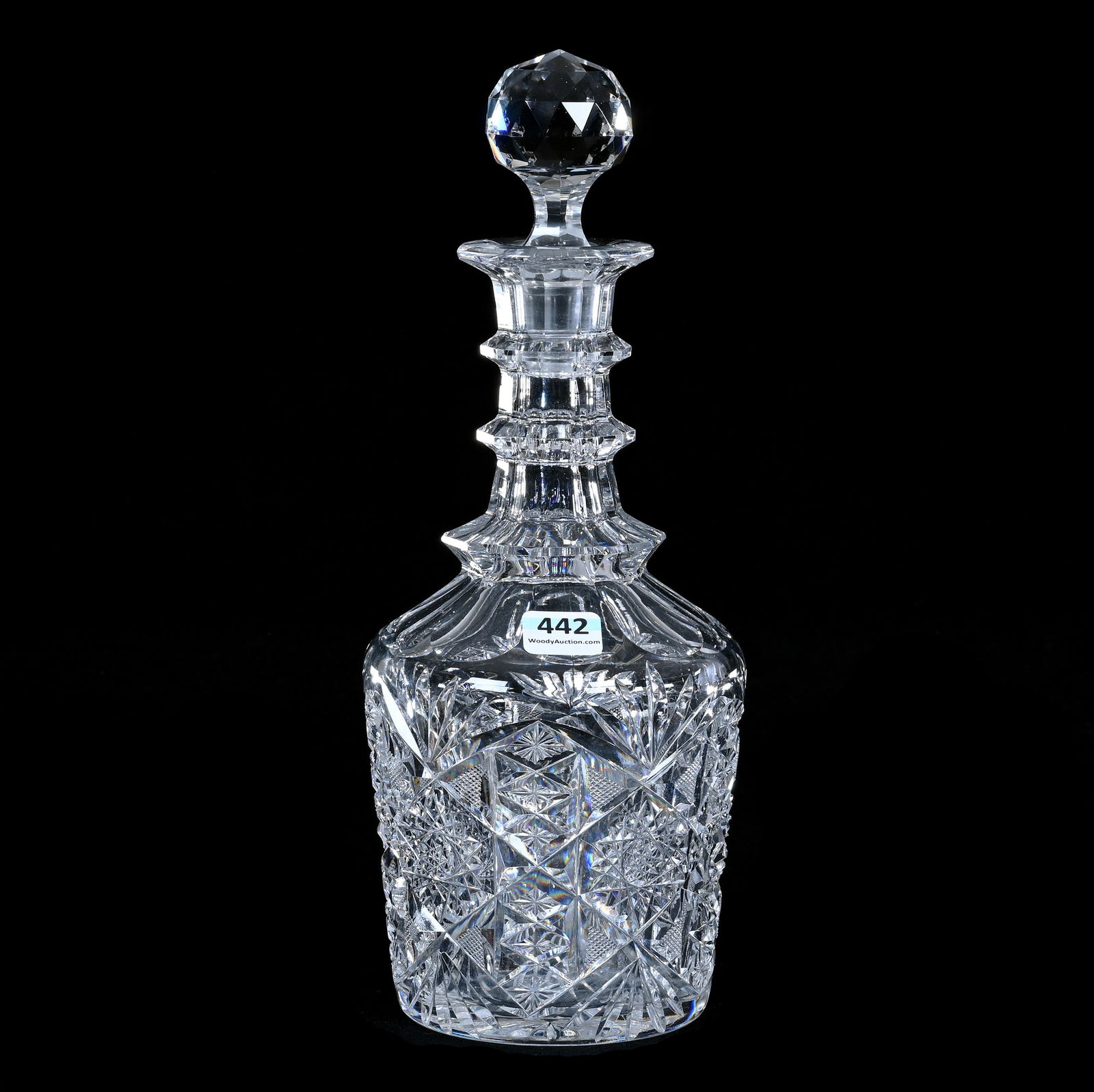 Decanter, American Brilliant Cut Glass (1 of 4)