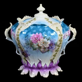 Cracker Jar, Unmarked R.S. Prussia