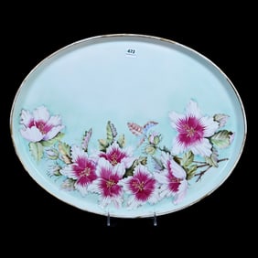 Oval Tray Marked T&V Limoges