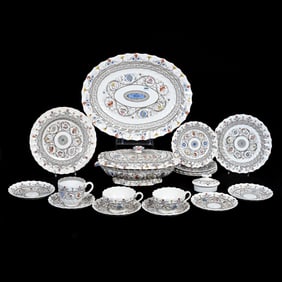Spode Florence Pattern China, (15) Piece Set