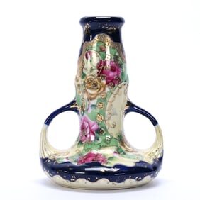 Vase, Nippon Maple Leaf Mark