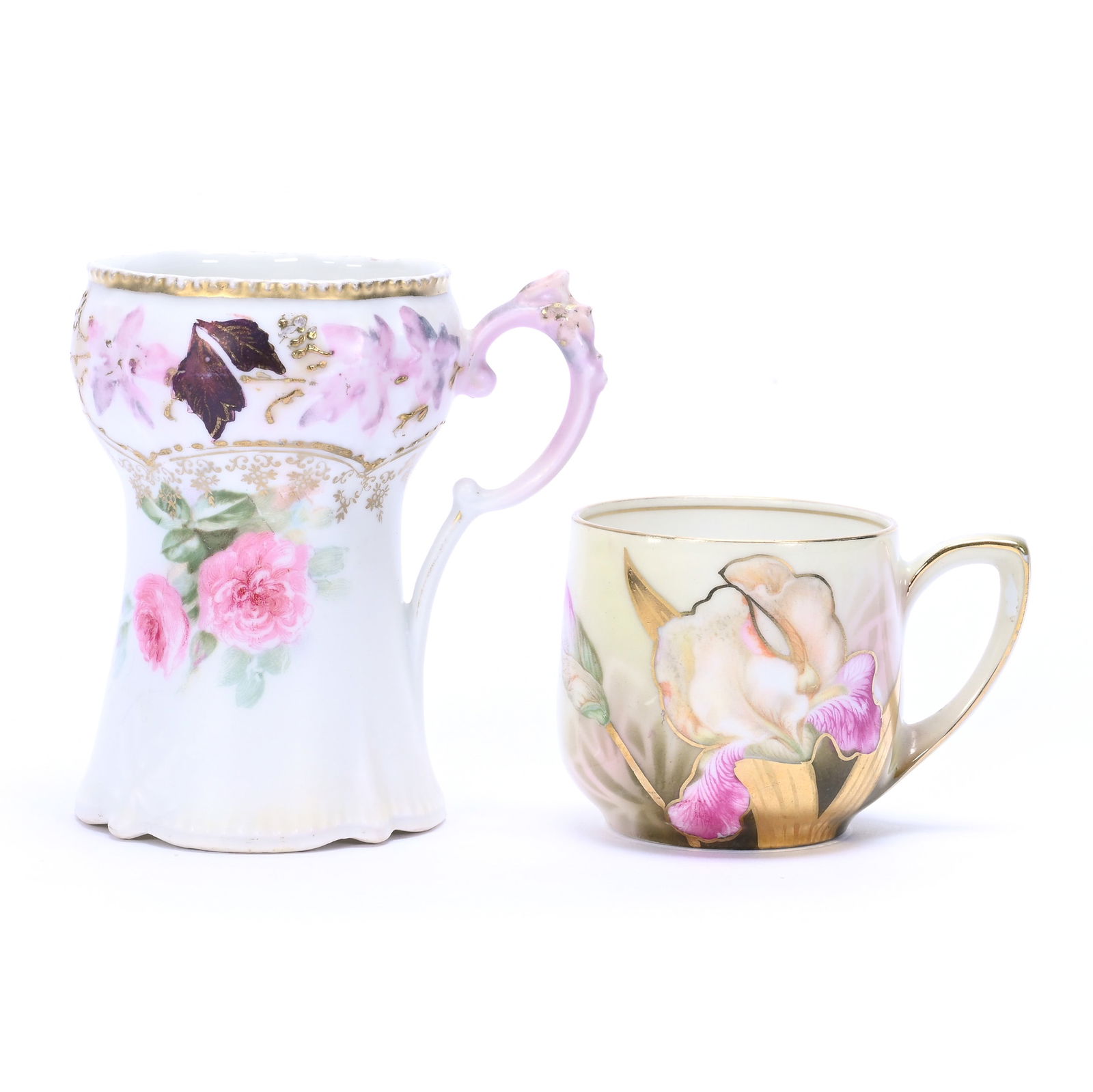 (2) Cups, Prussia Style Include (1) Chocolate Cup Marked R.S. Prussia, 3.5" x 3.25" x 2.25" (1 of 3)