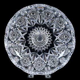 Low Bowl, American Brilliant Cut Glass, Pattern No. 293 By Dorflinger