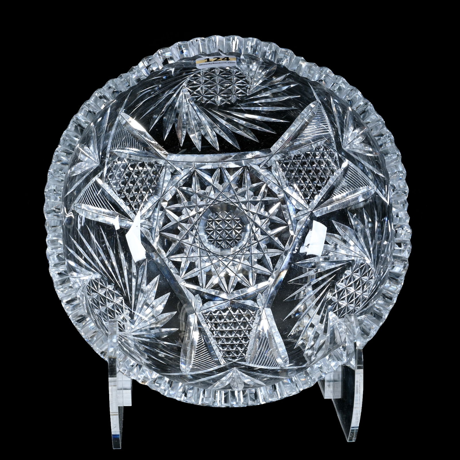 Bowl, American Brilliant Cut Glass (1 of 3)