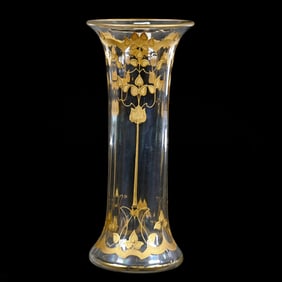 Vase, Signed Honesdale By Dorflinger