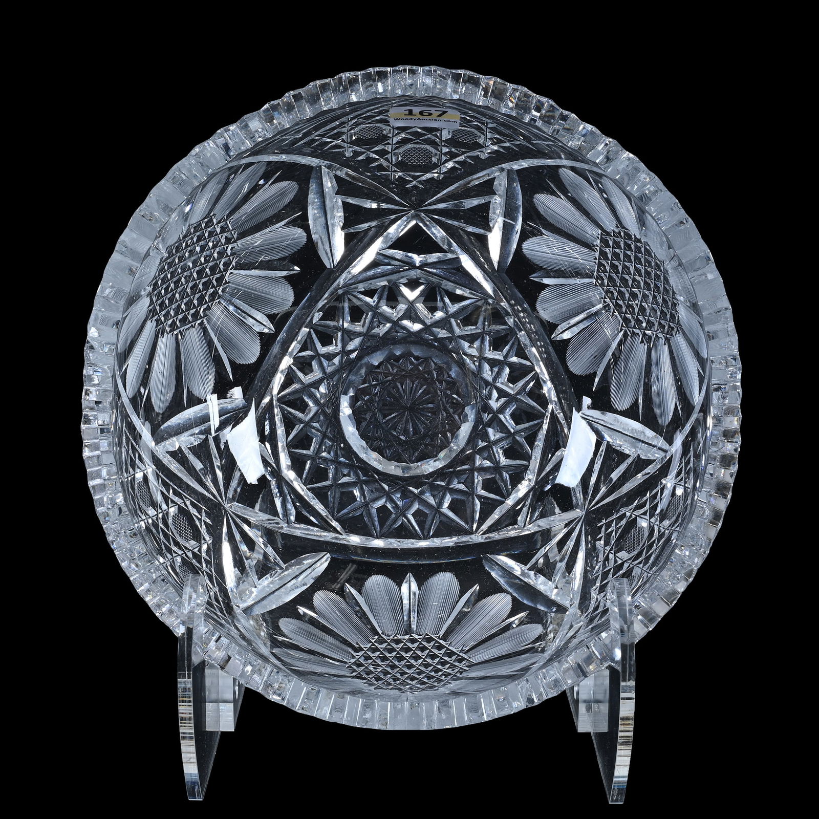 Bowl, American Brilliant Cut Glass (1 of 3)