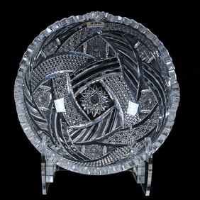 Bowl, American Brilliant Cut Glass