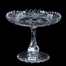 Compote, American Brilliant Cut Glass