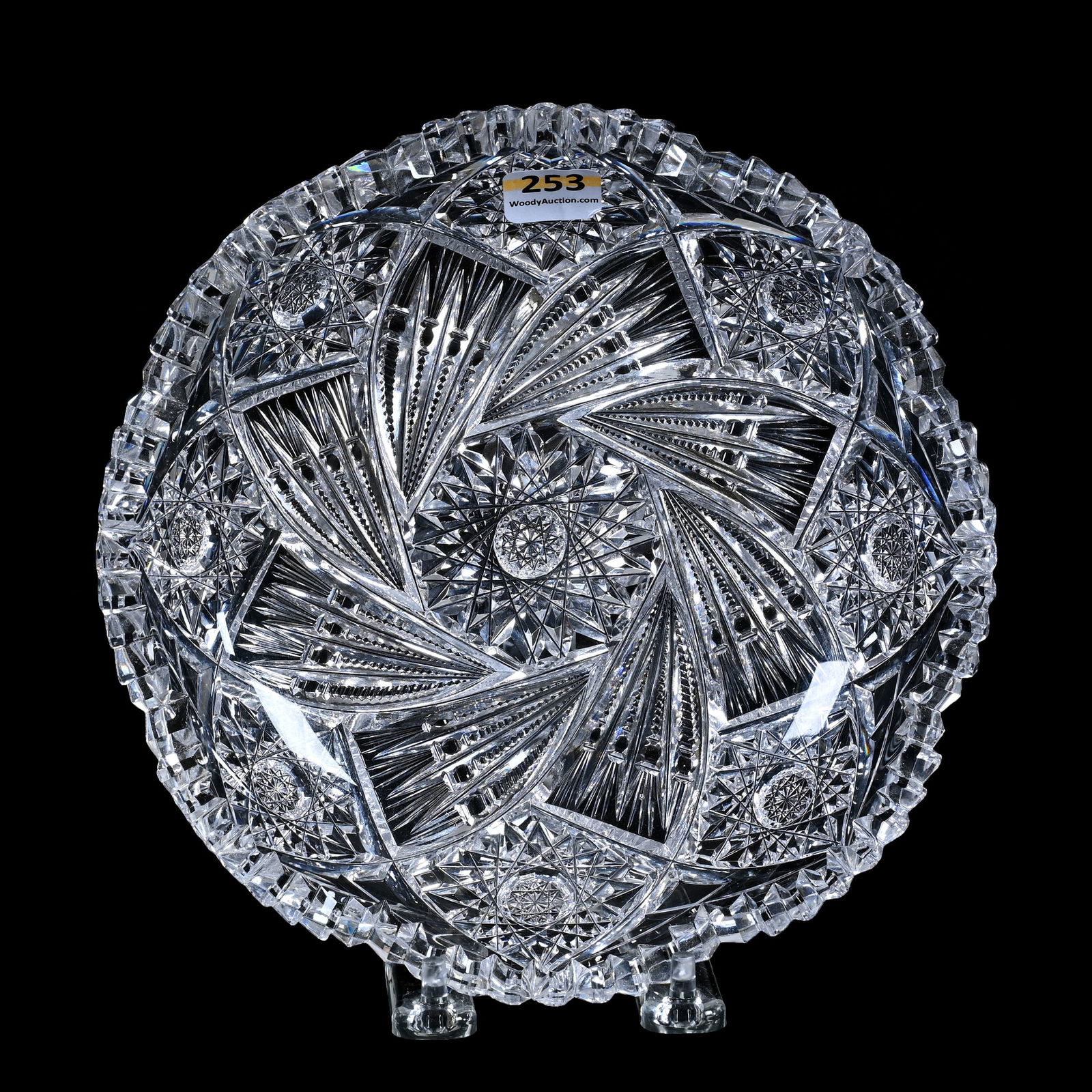 Low Bowl, ABCG, Libbey Blank Mark (Star And Circle), Navajo Pattern (1 of 2)