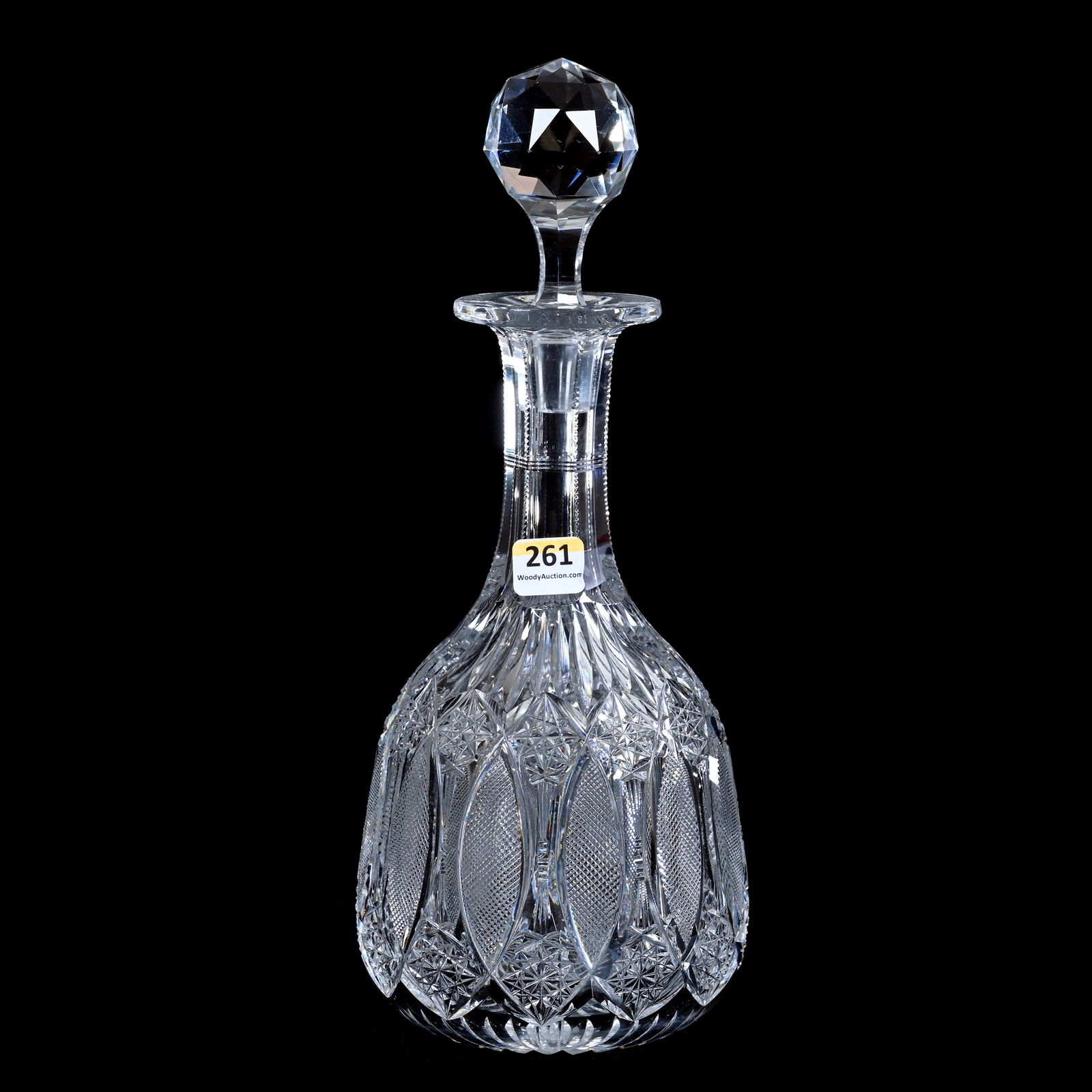 Decanter, American Brilliant Cut Glass (1 of 4)