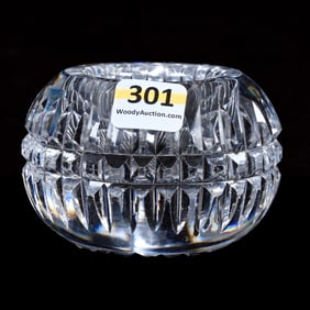 Master Salt Dip, American Brilliant Cut Glass, Renaissance Pattern By Dorflinger