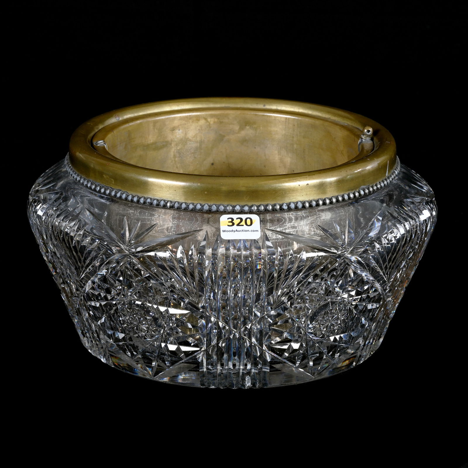 Fern Holder, American Brilliant Cut Glass, Loyal Pattern By C. F. Monroe (1 of 7)