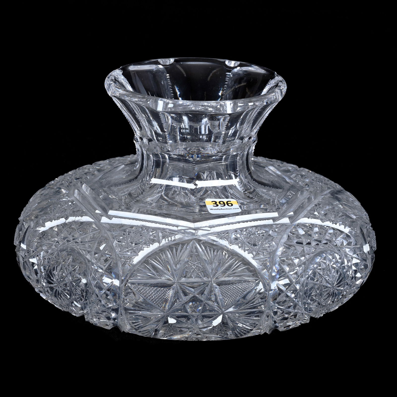 Flower Center, American Brilliant Cut Glass (1 of 3)