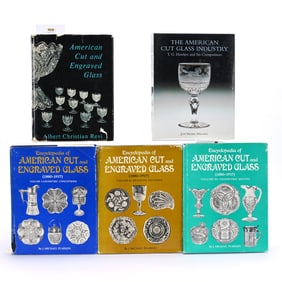 (5) Books on Cut Glass
