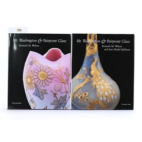 (2) Books on Art Glass