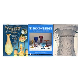 (3) Books on Art Glass