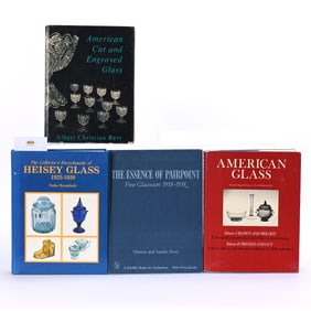 (4) Books On Glass
