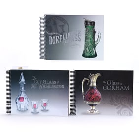 (3) Cut Glass Catalogs/Books Published By American Cut Glass Association