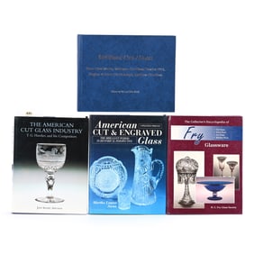 (4) Books On Cut Glass
