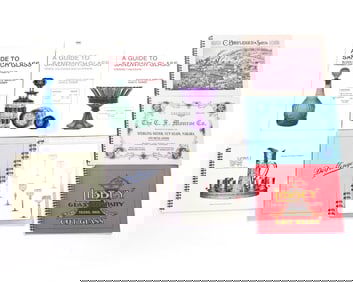 (9) Books/Catalogs On Sandwich Glass