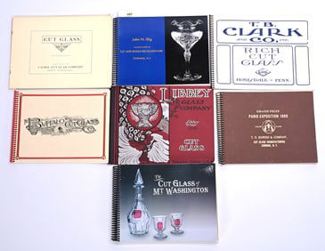 (7) Cut Glass Catalogs Published By American Cut Glass Association
