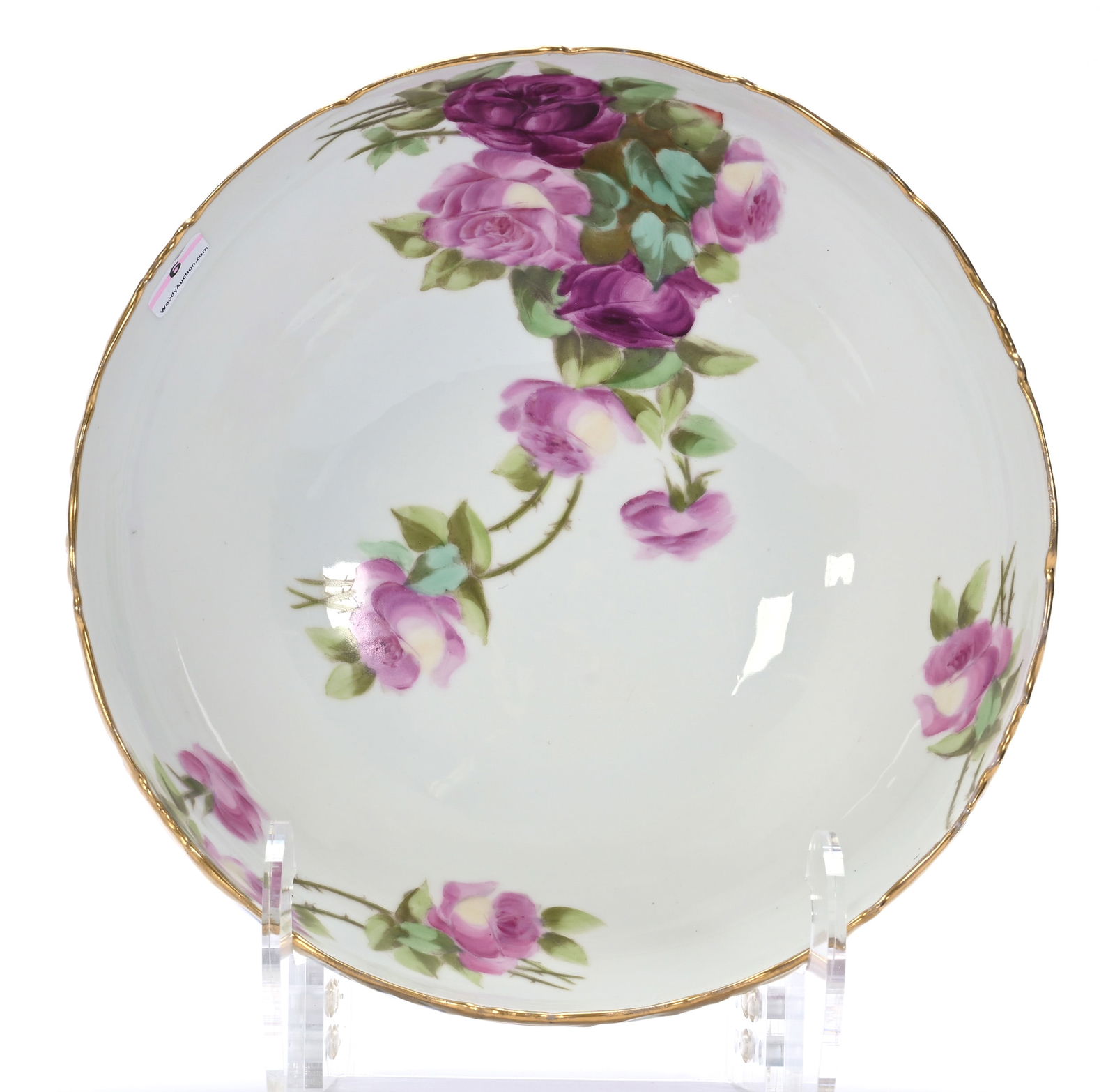 Pedestal Bowl Marked T&V Limoges (1 of 4)