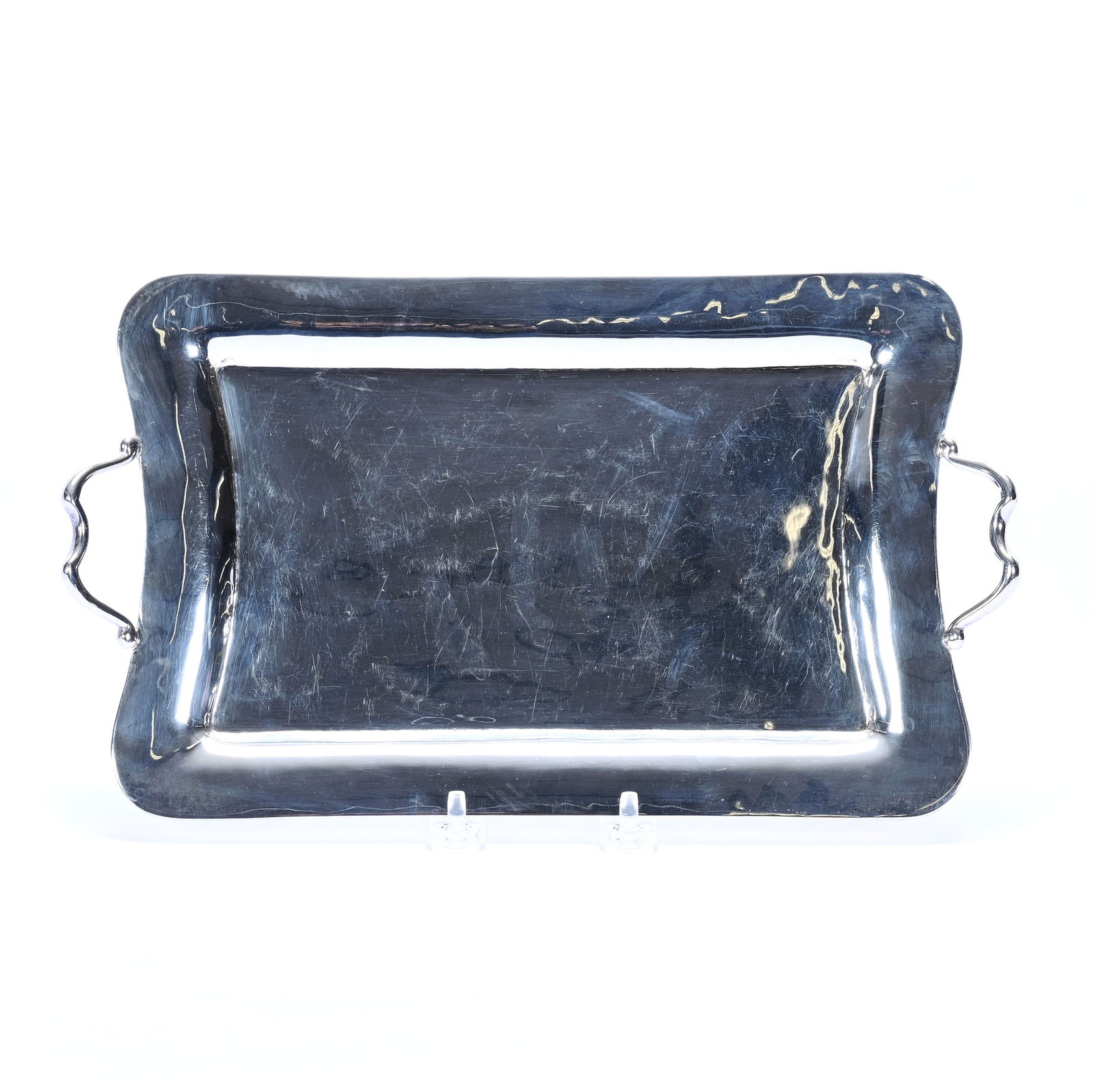 Solid Sterling Silver Serving Tray Marked Sanborns Mexico (1 of 3)