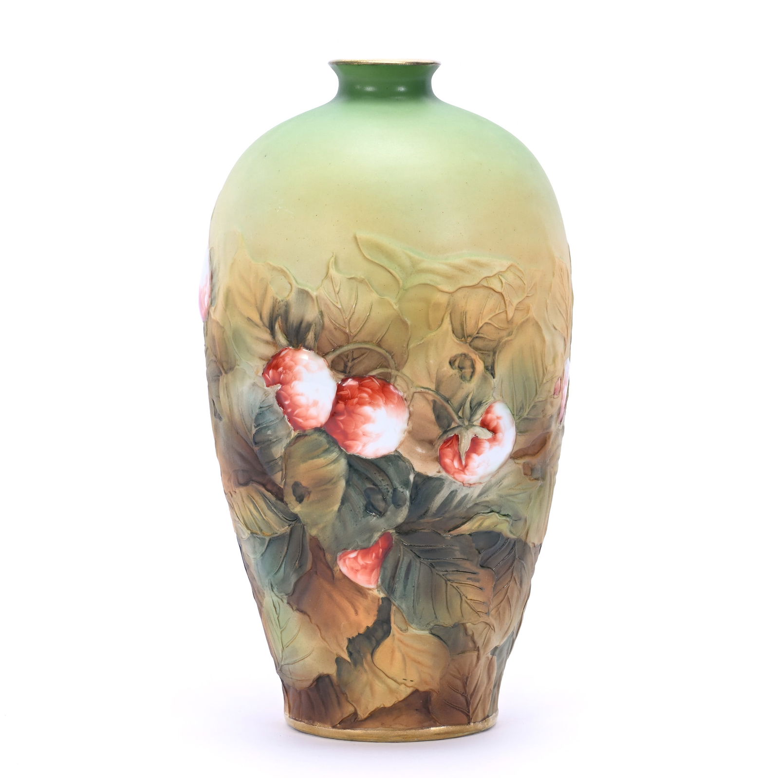 Vase, Blown Mold, Marked Nippon (1 of 3)