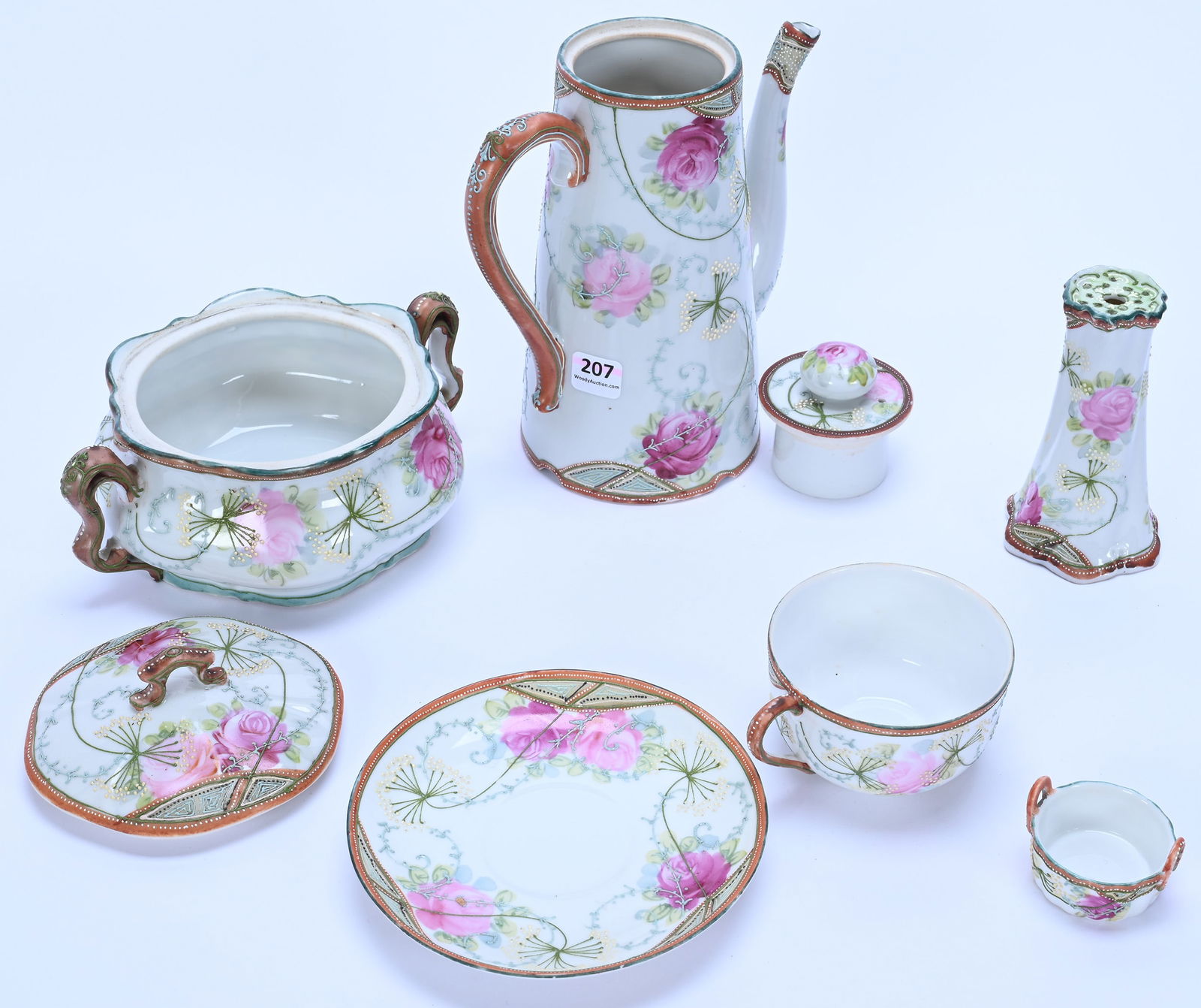Table Set, Five Piece, Marked Nippon - 2