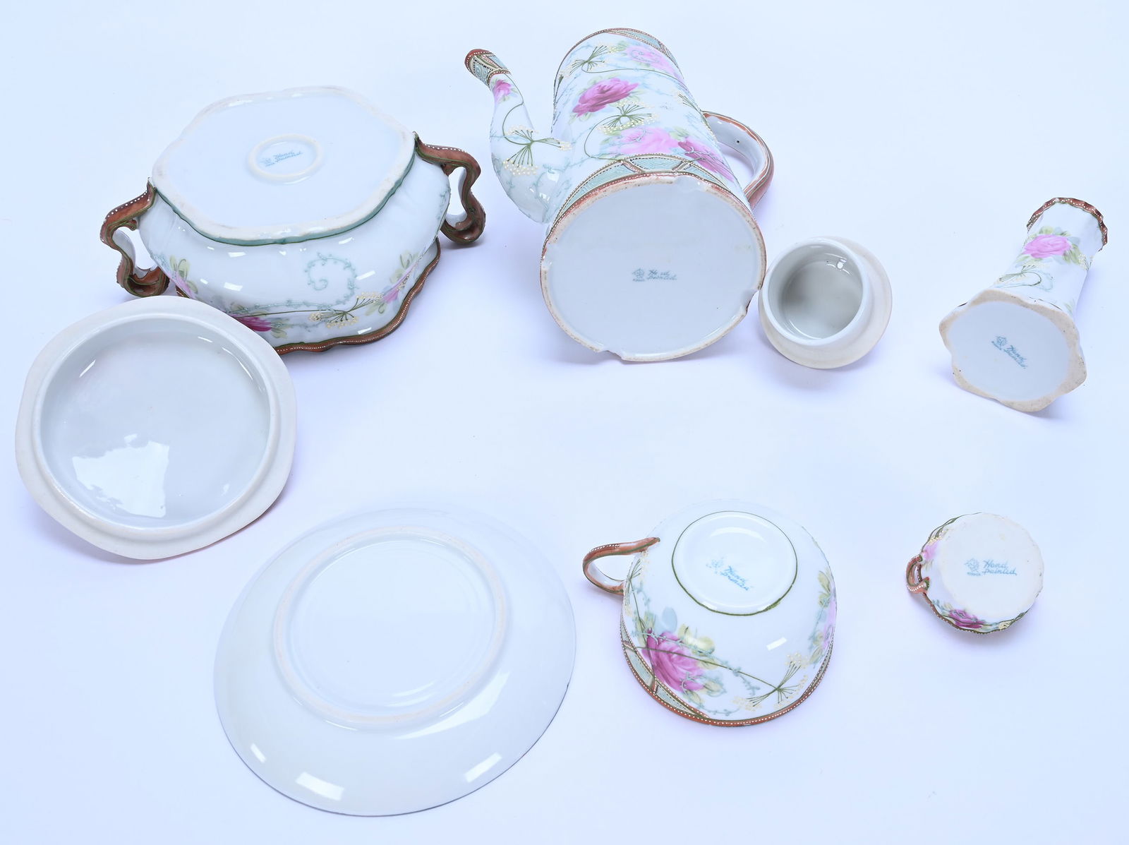 Table Set, Five Piece, Marked Nippon - 3