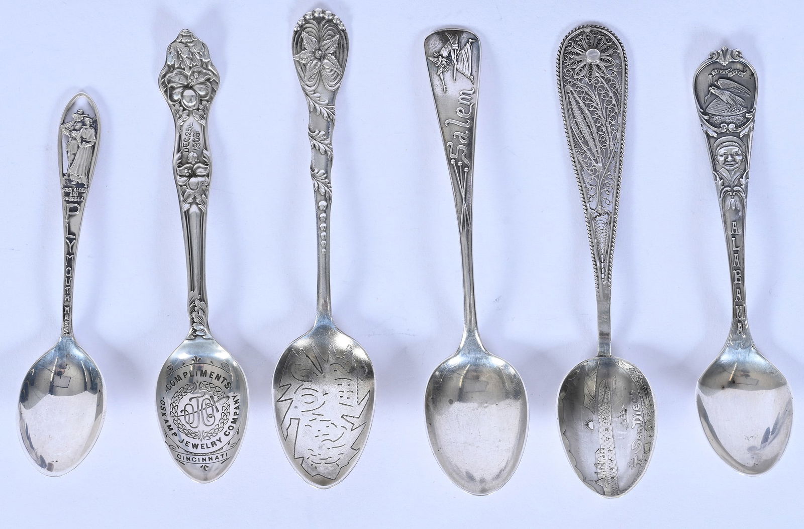 (12) Solid Sterling Silver Spoons With Various Maker's Marks - 3