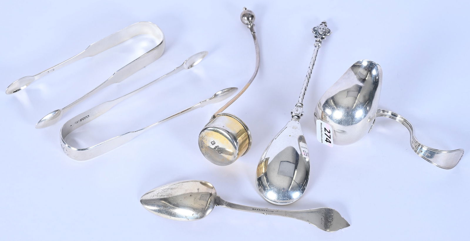 (6) Solid Silver Specialty Serving Pieces - 2