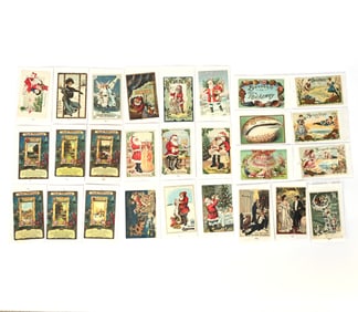 Over (40) Early Postcards In Album Including