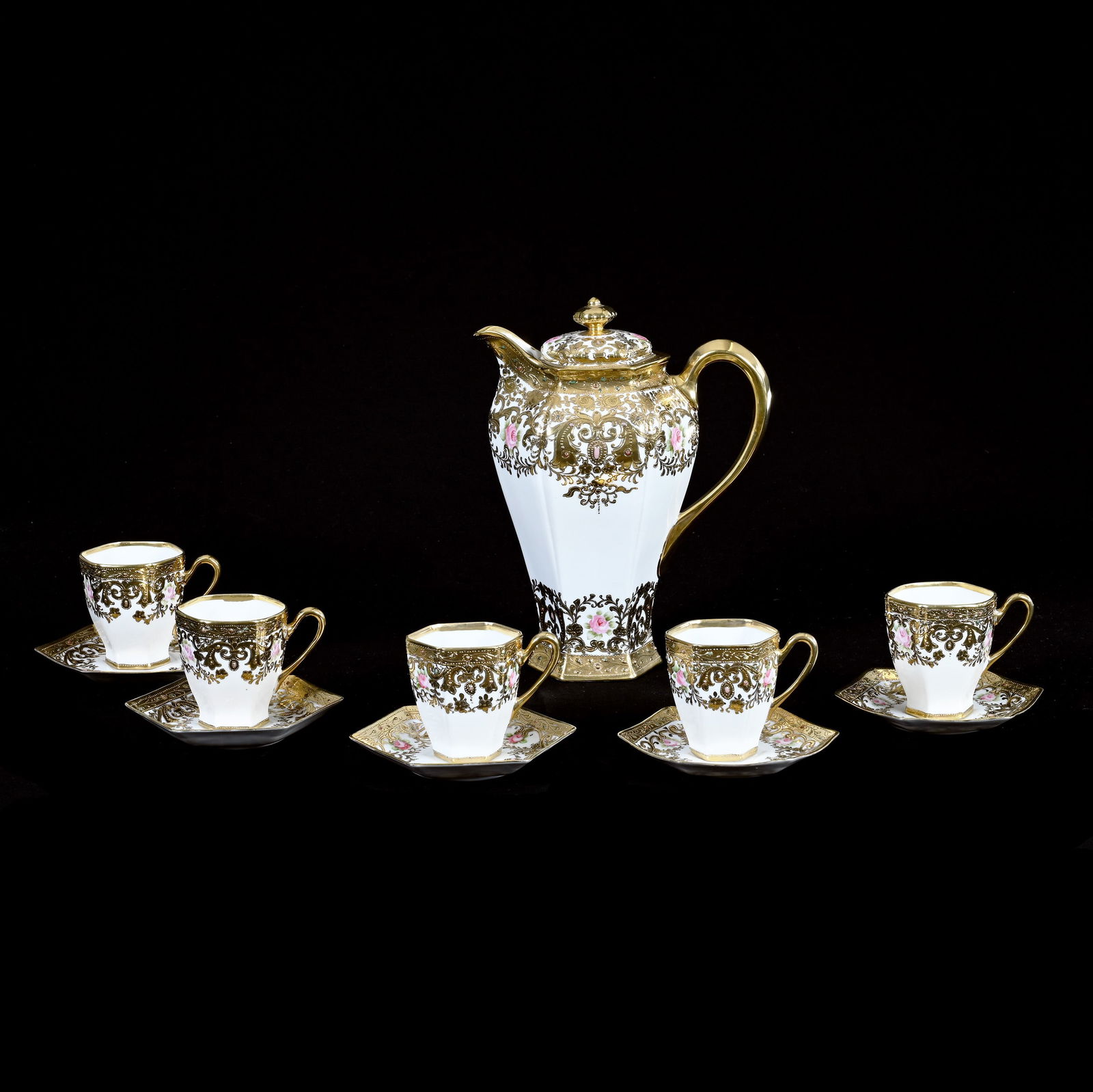 Chocolate Set Marked R. C. Nippon (1 of 3)