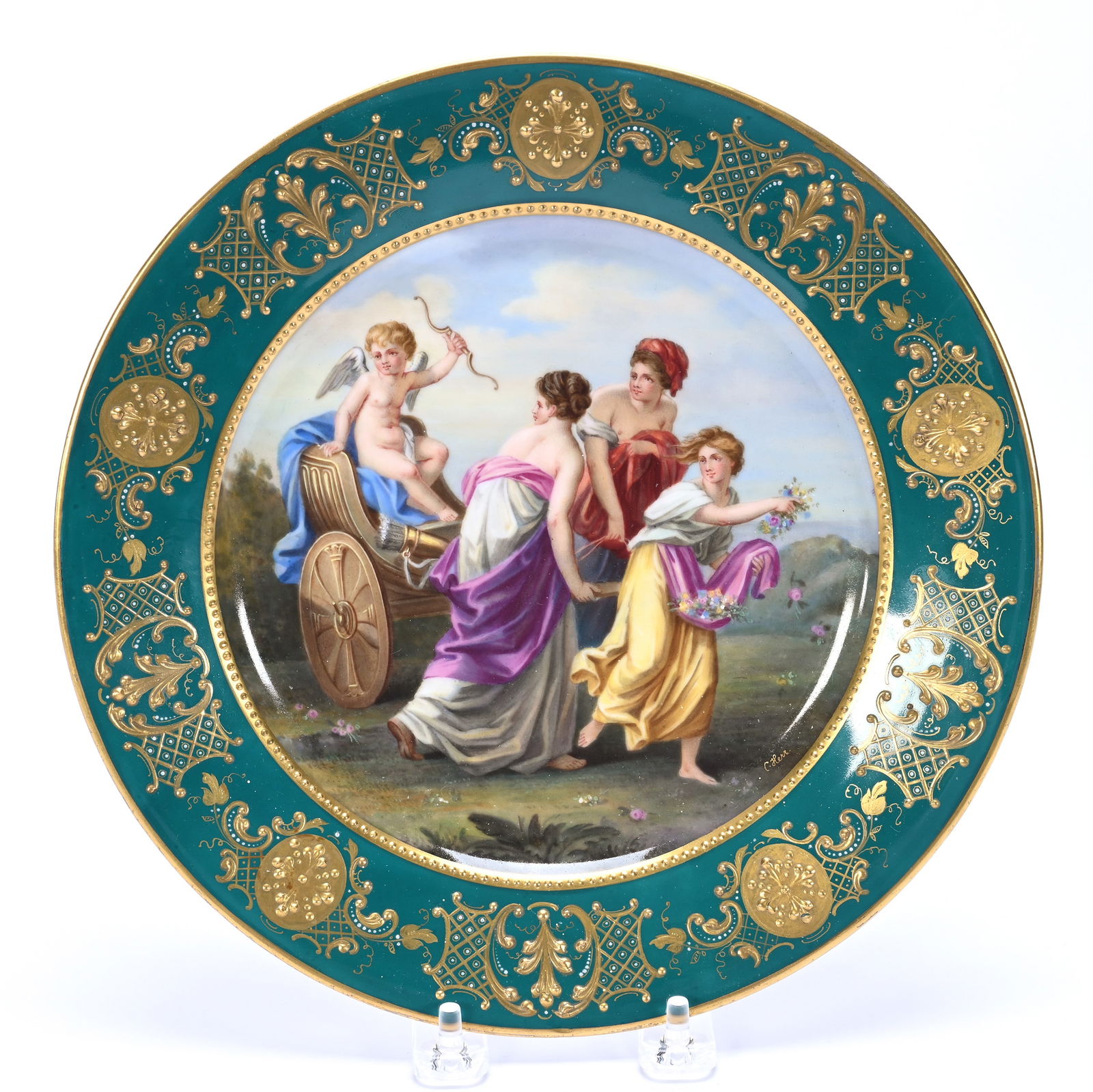 Plate With Dresden Beehive Mark (1 of 2)