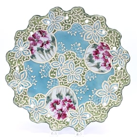 Plate Marked With Oriental Characters, Nippon Style