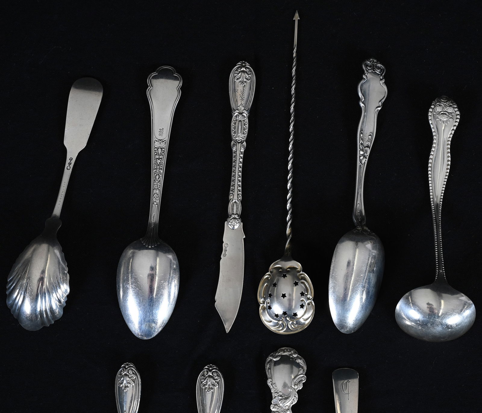 (10) Solid Sterling & Coin Silver Flatware Items - 4