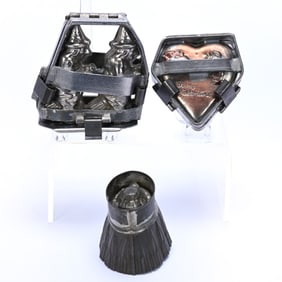 (2) Chocolate Molds & (1) Food Mold