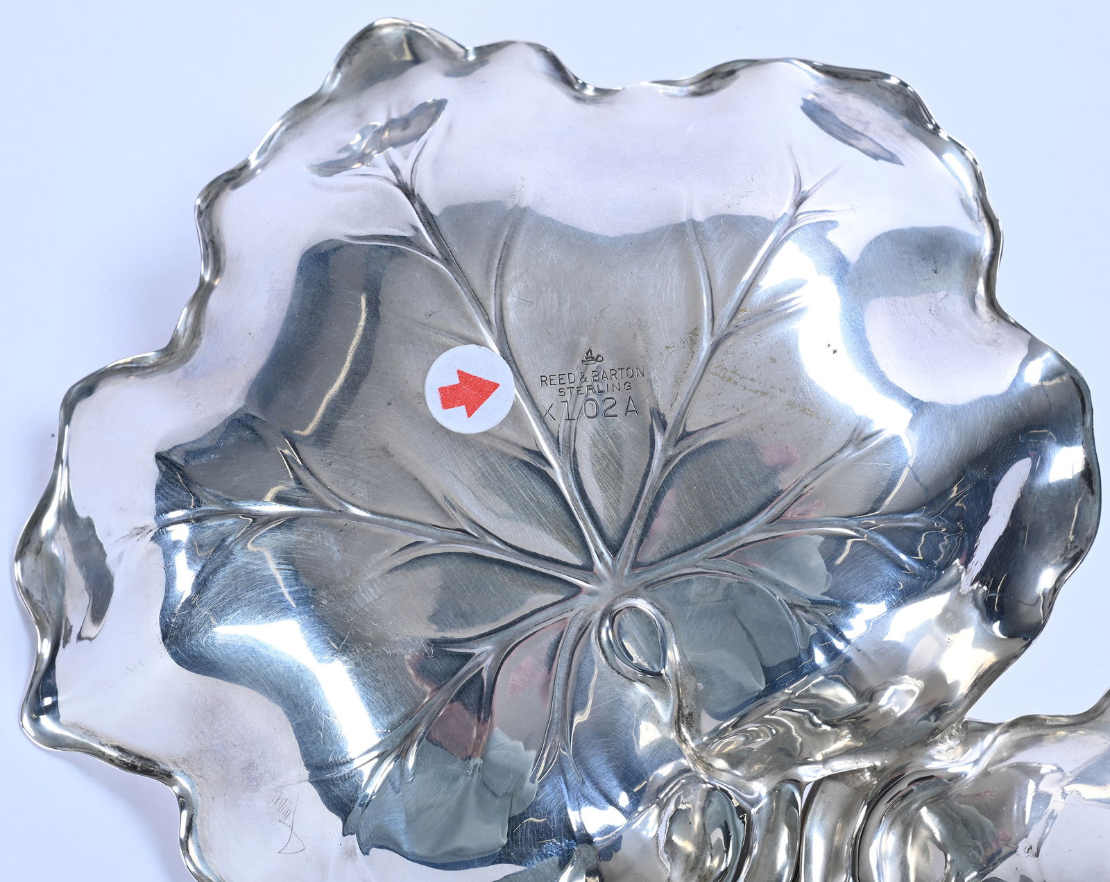 Solid Sterling Silver Handled Divided Bonbon - 3